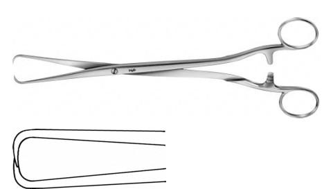 КОРНЦАНГ ШРЕЙДЕР ЗАХОПЛЮЮЧИЙ, ПРЯМИЙ, 250 ММ